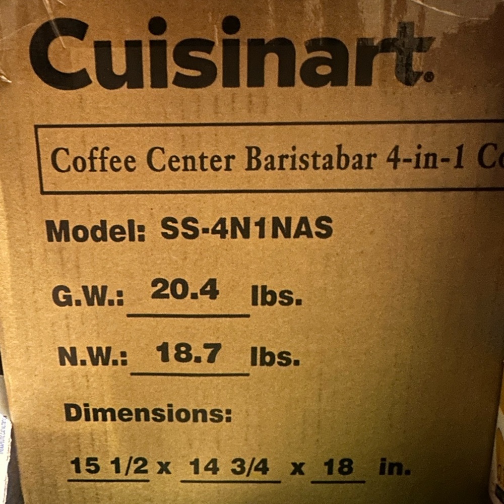 Cuisinart Dual Brew Coffee Maker in Black and Silver - Picture 9 of 9